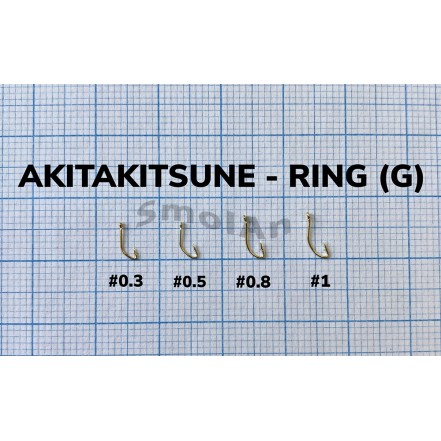 AKITAKITSUNE-RING №1Gold (золото)