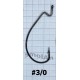 Офсетный крючок BS-2315 №3/0 Bn (черный никель), 1 уп. (1000 шт.)